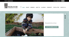 Desktop Screenshot of bethjacobirvine.org